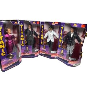 The History of Titanic 9" Figure Dolls Limited Edition 1/5000 NEW - Complete Set